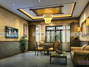 茶馆装修风格效果实图