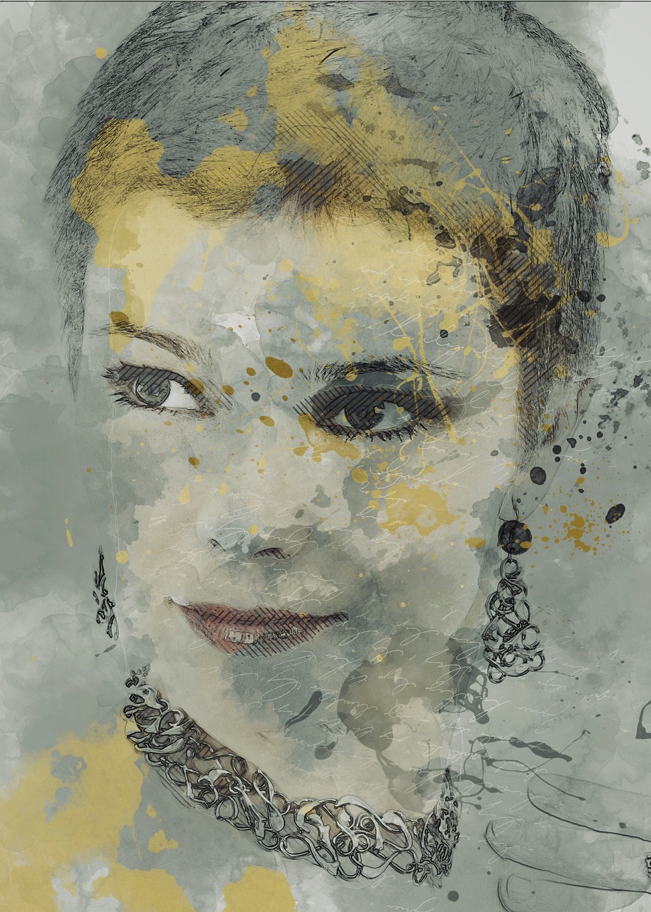 美好生活绘画，色彩斑斓的现代生活图景