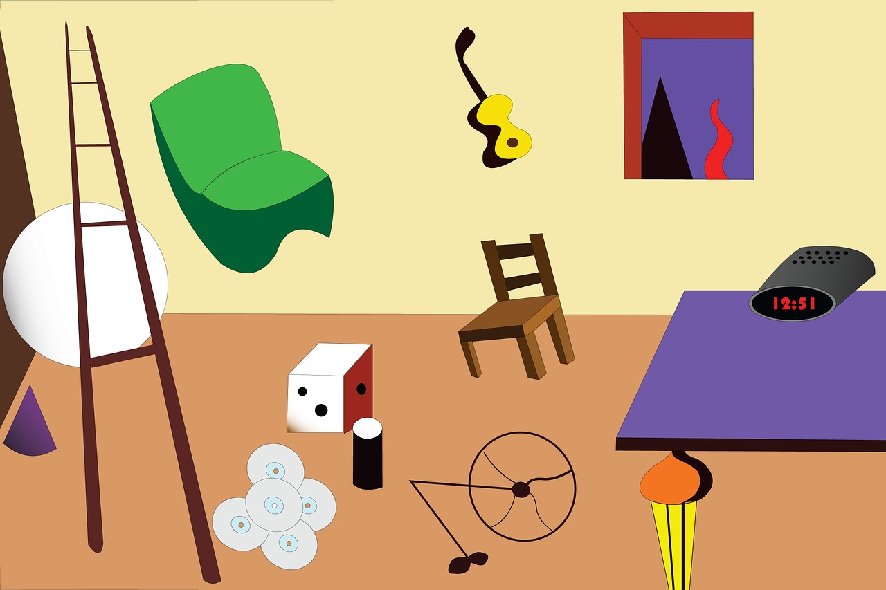 简笔画生活手抄报，创意与色彩的完美融合